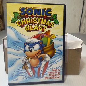 Sonic Christmas Blast DVD NCircle DIC Animated Holiday Special Kids Movie 100023